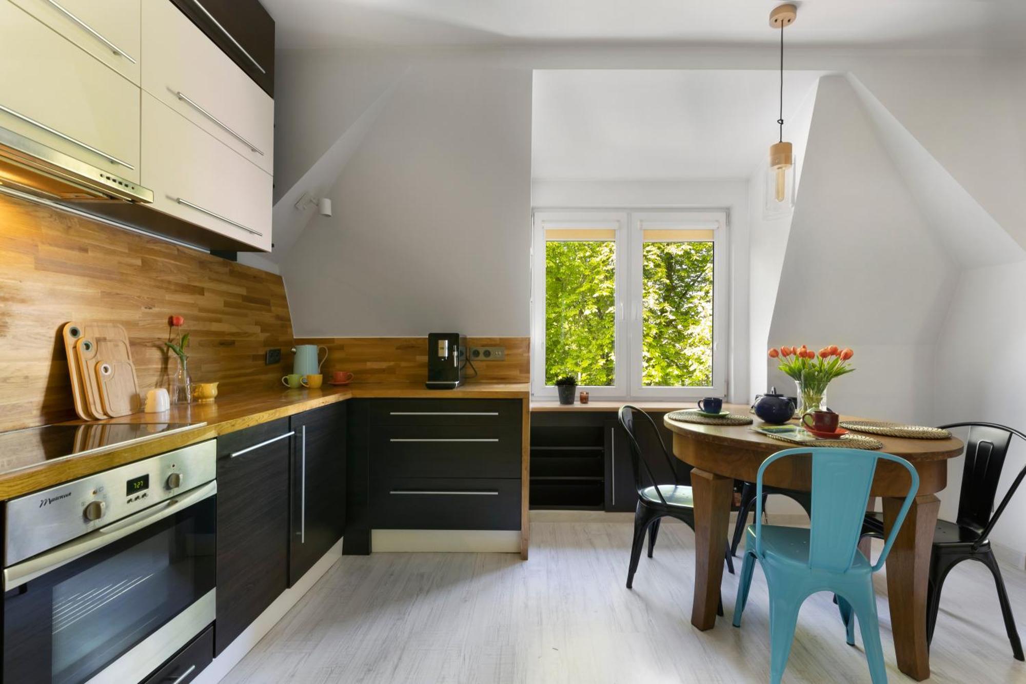 Elite Apartments City Center Cosy Attic กดัญสก์ ภายนอก รูปภาพ