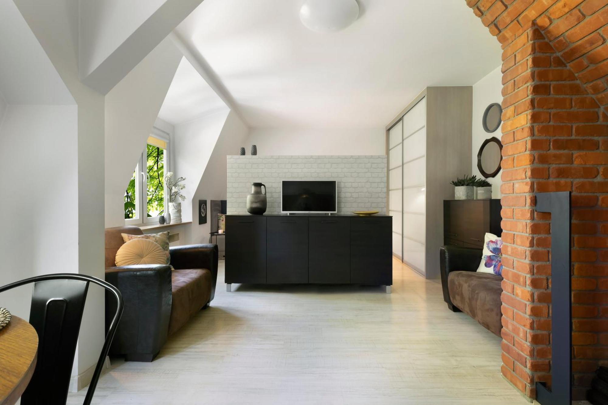 Elite Apartments City Center Cosy Attic กดัญสก์ ภายนอก รูปภาพ
